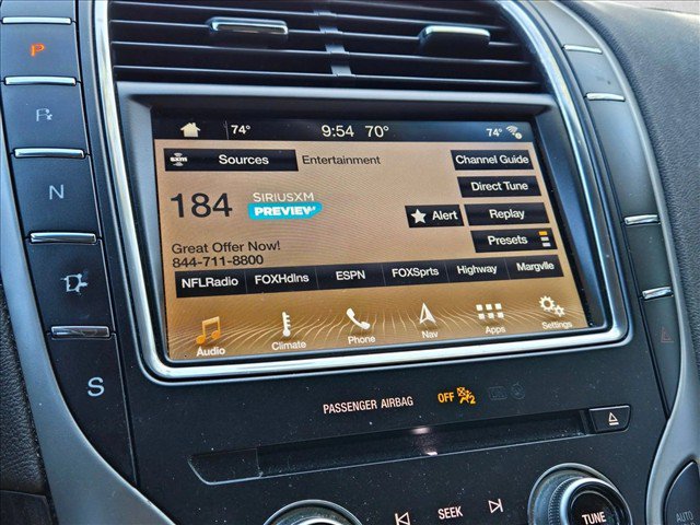 Used 2019 Lincoln Nautilus Select w/ Class II Trailer Tow Package FWD image 12