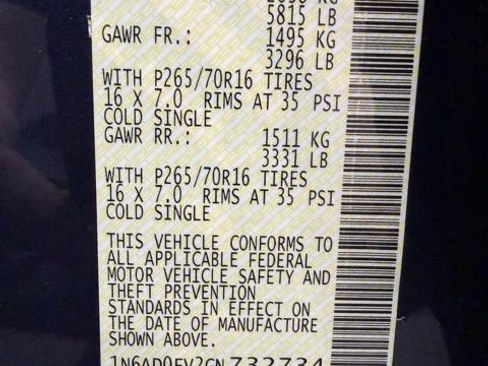 Used 2016 Nissan Frontier SV w/ SV Value Truck Package AWD/4WD image 27