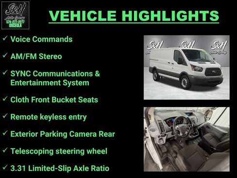 Used 2017 Ford Transit 150 130 Low Roof RWD image 3