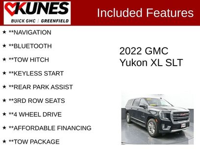 Used 2022 GMC Yukon XL SLT w/ SLT Luxury Package