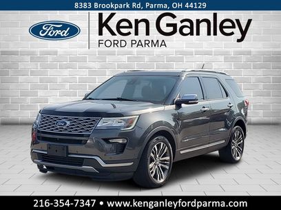 Certified 2019 Ford Explorer Platinum