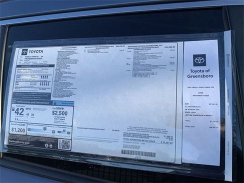 New 2026 Toyota Corolla Cross AWD Hybrid image 39