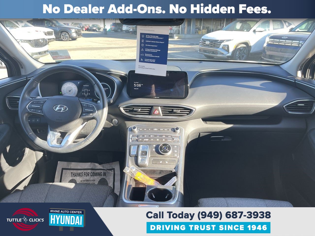 Certified 2023 Hyundai Santa Fe SEL Convenience AWD/4WD image 21
