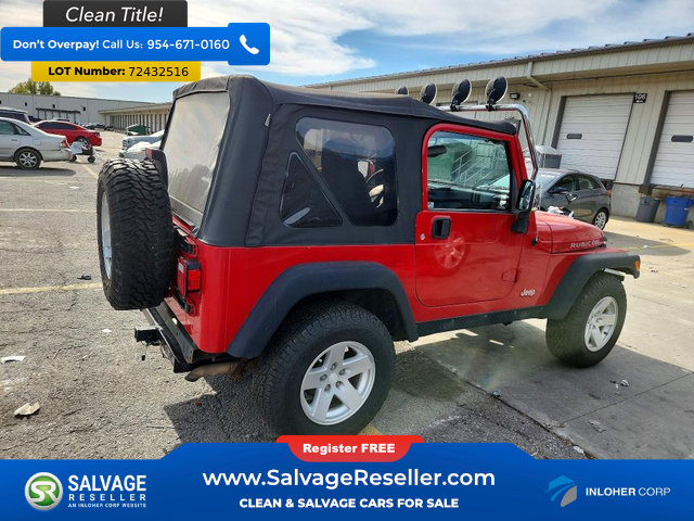 Used 2006 Jeep Wrangler Rubicon w/ Security Group AWD/4WD image 4