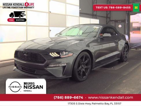 Used 2019 Ford Mustang Convertible w/ Equipment Group 101A image 1