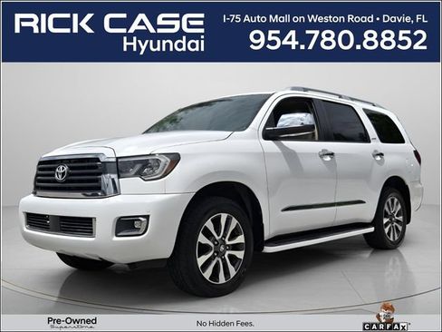 Used 2019 Toyota Sequoia Limited w/ Safety & Convenience Package RWD image 1