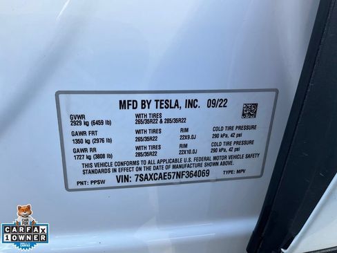 Used 2022 Tesla Model X AWD/4WD image 25