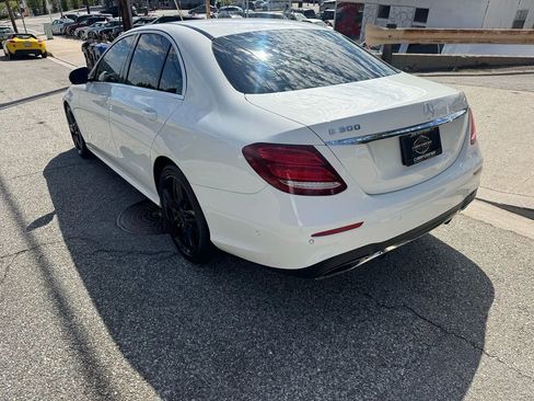 Used 2018 Mercedes-Benz E 300 w/ AMG Line Exterior image 3