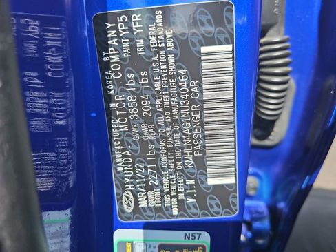 Used 2022 Hyundai Elantra SEL w/ Convenience + Premium Package FWD image 36