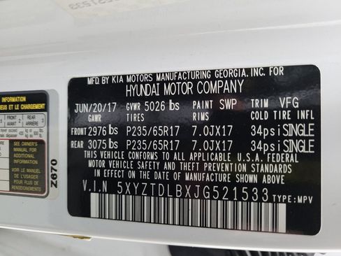Used 2018 Hyundai Santa Fe Sport AWD/4WD image 33