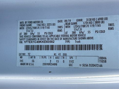 Used 2019 Ford F150 XL w/ Equipment Group 101A Mid image 44