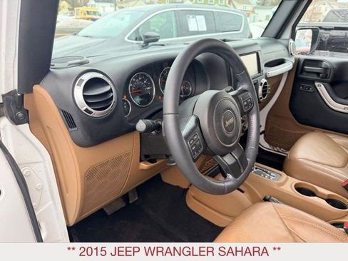 Used 2015 Jeep Wrangler Sahara w/ Dual Top Group image 17