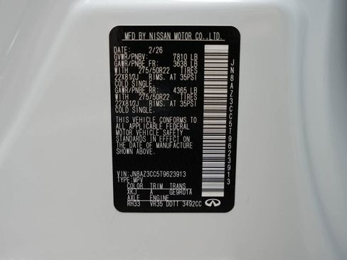 New 2026 INFINITI QX80 Autograph AWD/4WD image 28