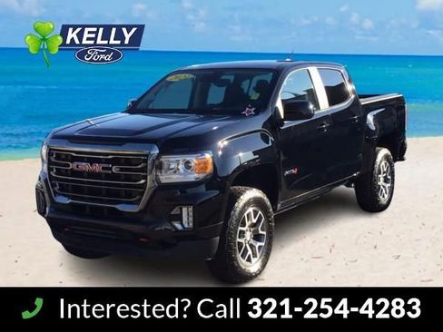 Used 2021 GMC Canyon AT4 w/ Driver Alert Package image 1