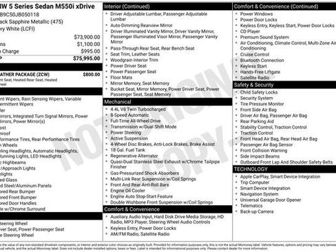 Used 2018 BMW M550i xDrive image 4