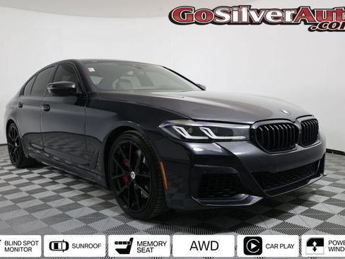 Used 2021 BMW 540i xDrive w/ M Sport Package AWD/4WD image 1