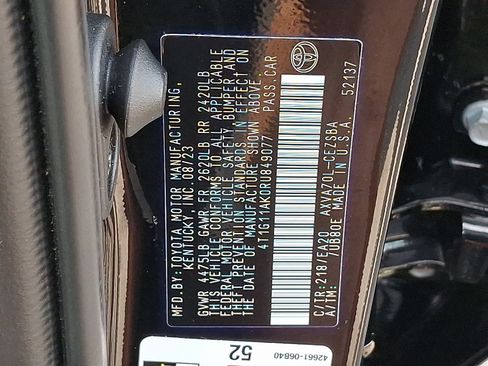 Certified 2024 Toyota Camry SE w/ Cold Weather Package FWD image 30