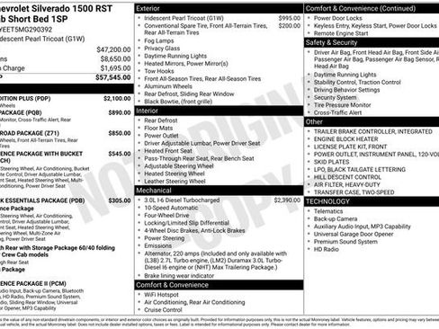 Used 2021 Chevrolet Silverado 1500 RST w/ Texas Edition Plus AWD/4WD image 33