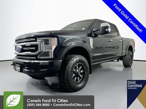 Used 2021 Ford F350 Platinum w/ Tremor Off-Road Package AWD/4WD image 5