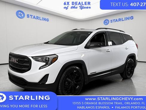 Used 2021 GMC Terrain SLE w/ Driver Convenience Package FWD image 1