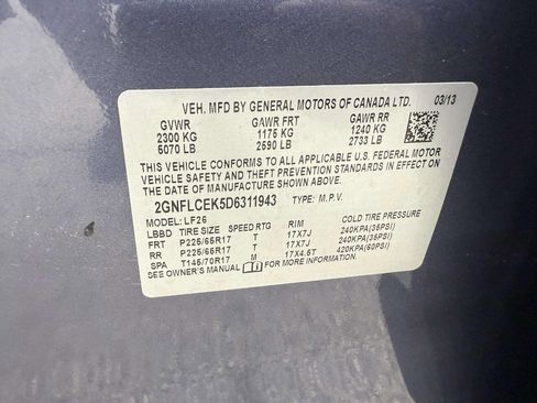 Used 2013 Chevrolet Equinox LS image 26