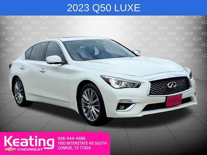 Used 2023 INFINITI Q50 Luxe w/ Cargo Package