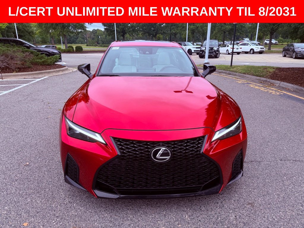 Certified 2025 Lexus IS 350 F Sport w/ Navigation Package RWD image 2