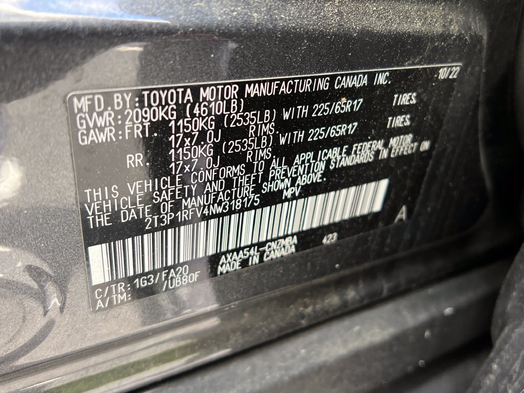 Certified 2022 Toyota RAV4 XLE w/ Convenience Package AWD/4WD image 37