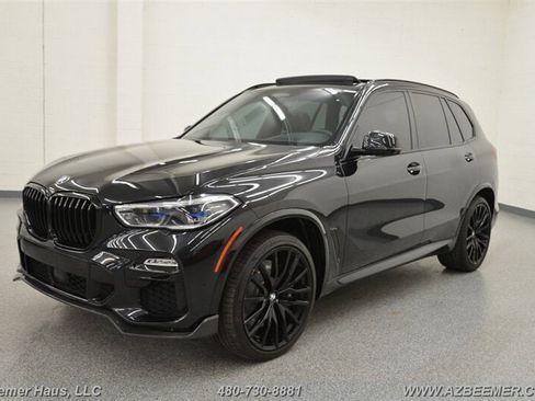 Used 2021 BMW X5 M50i w/ Executive Package AWD/4WD image 3