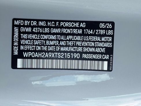 Used 2026 Porsche 911 Carrera S RWD image 25