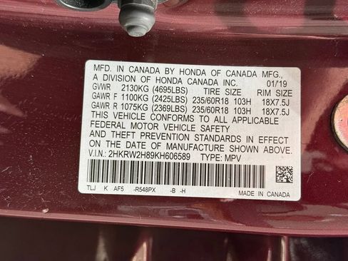 Used 2019 Honda CR-V EX-L image 32