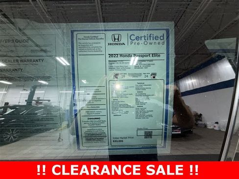 Certified 2022 Honda Passport Elite image 13