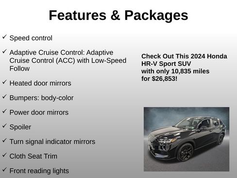 Used 2024 Honda HR-V Sport image 20