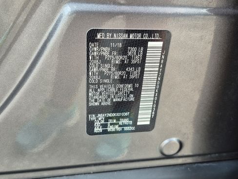 Used 2019 Nissan Armada SL w/ Premium Package RWD image 35