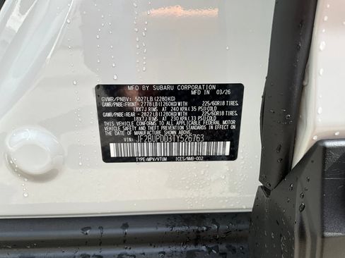 New 2026 Subaru Outback Limited AWD/4WD image 34