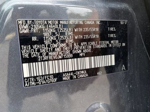 Used 2018 Toyota RAV4 Adventure w/ Plus Extra Value Package AWD/4WD image 33