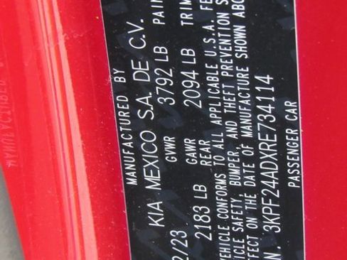 Used 2024 Kia Forte LXS image 12