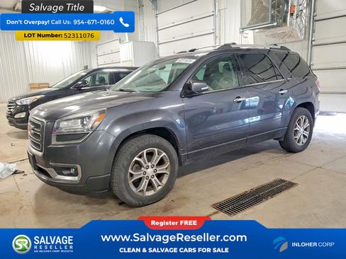 Used 2014 GMC Acadia SLT w/ Technology Package AWD/4WD image 1