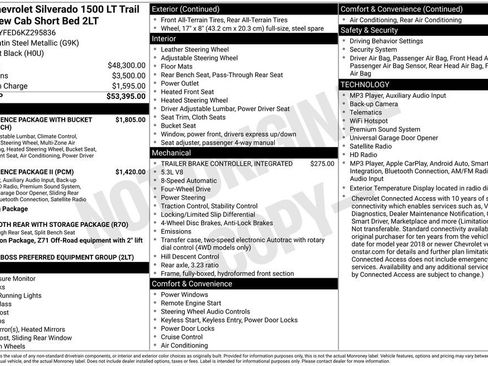 Used 2019 Chevrolet Silverado 1500 LT Trail Boss AWD/4WD image 13