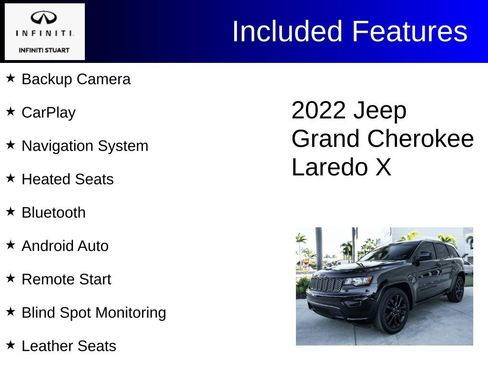 Used 2022 Jeep Grand Cherokee Laredo X image 2