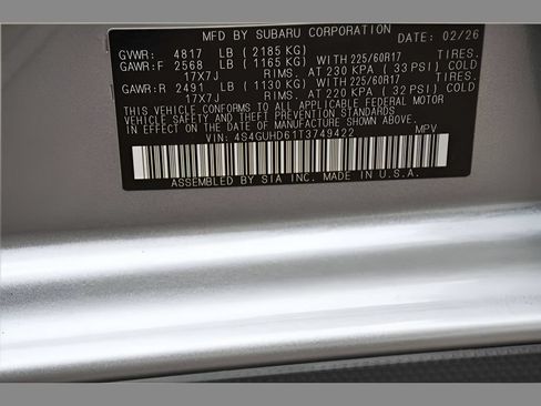 Certified 2026 Subaru Crosstrek 2.5i Premium AWD/4WD image 26