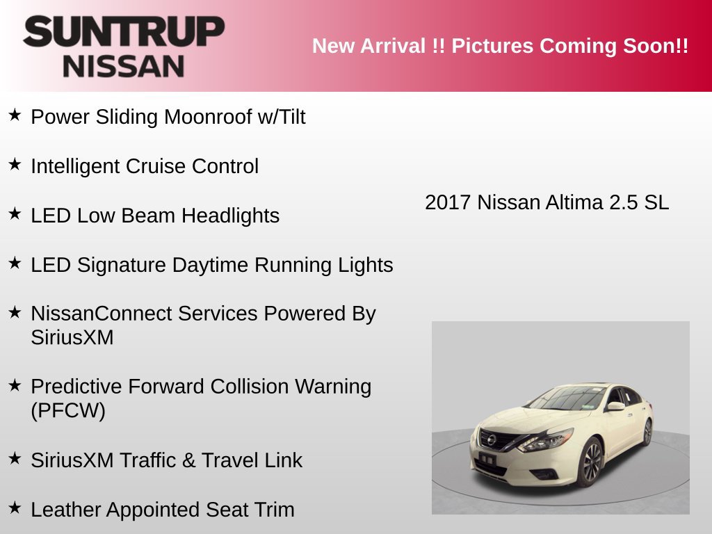 Used 2017 Nissan Altima 2.5 SL w/ 2.5 Technology Package FWD image 8