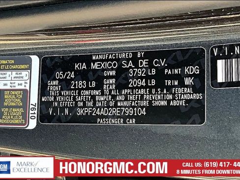 Used 2024 Kia Forte LXS FWD image 18