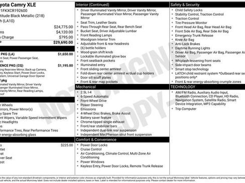 Used 2012 Toyota Camry XLE w/ Leather Pkg FWD image 13