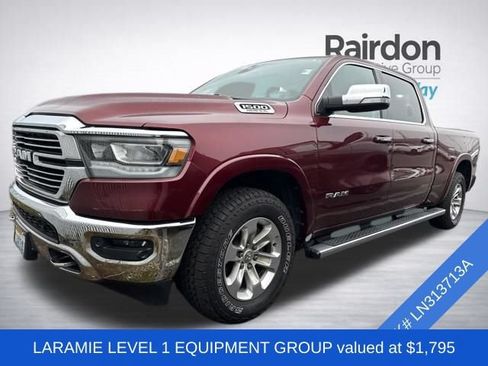 Used 2020 RAM 1500 Laramie AWD/4WD image 2