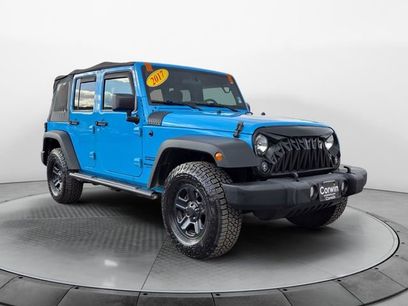 Used 2017 Jeep Wrangler Unlimited Sport w/ Mopar Black Appearance Group