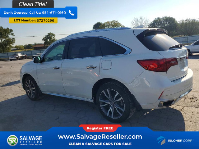 Used 2019 Acura MDX w/ Advance & Entertainment Pkg AWD/4WD image 3