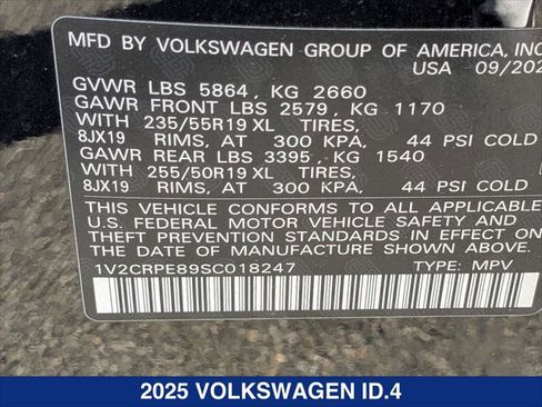 New 2025 Volkswagen ID.4 Pro image 21