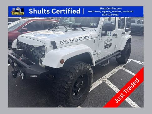 Used 2017 Jeep Wrangler Unlimited Sahara AWD/4WD image 1
