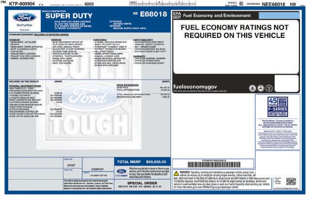 Used 2022 Ford F550 4x4 Crew Cab Super Duty image 45